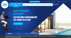 Desktop Screenshot of guyhoquet-immobilier-antony.com